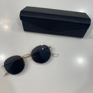 Gold Rayban Knockoff Sunglasses